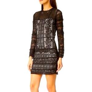 Parker Julie lace mini dress